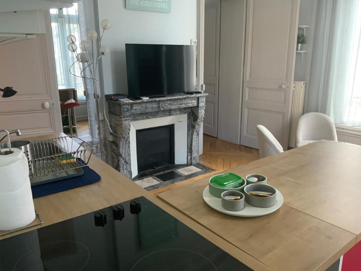 4 People+Free Street Parking+Cosy Centre Ville Appartement Rouen Buitenkant foto
